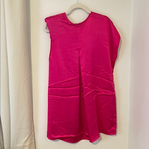 Zara Satin Effect Mini Dress - Picture 10 of 10